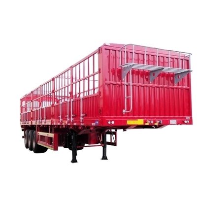 40ft 3 άξονες 60tons Drop Side Wall Fence Semi-Trailer Horse Trailer Fences Semi-Trailer