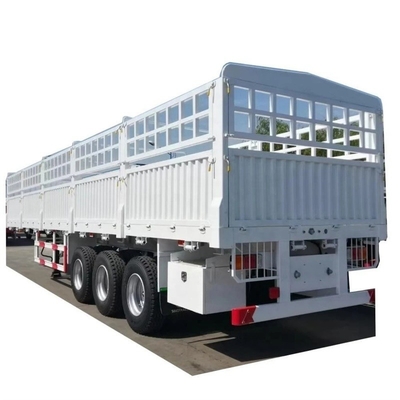 40ft 3 άξονες 60tons Drop Side Wall Fence Semi-Trailer Horse Trailer Fences Semi-Trailer