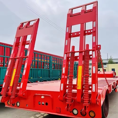 40FT Trailer Heavy Duty Lowboy Low Bed Semi-Trailer με 3 έτη υπηρεσία μετά την πώληση