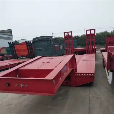 40FT Trailer Heavy Duty Lowboy Low Bed Semi-Trailer με 3 έτη υπηρεσία μετά την πώληση