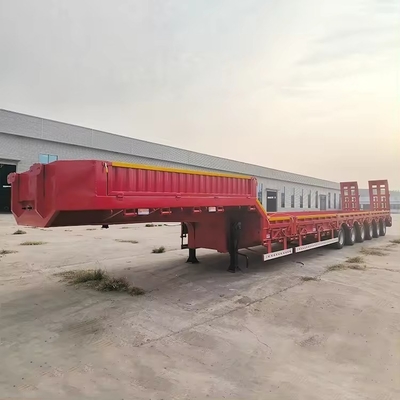40FT Trailer Heavy Duty Lowboy Low Bed Semi-Trailer με 3 έτη υπηρεσία μετά την πώληση