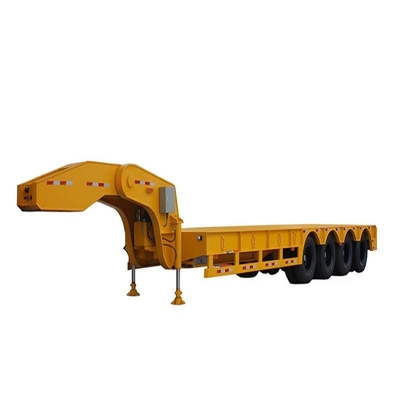Mac Pherson Τύπος 3 Άξονες 20FT 40FT Flatbed Semi Container Truck Trailer Πώληση 2024