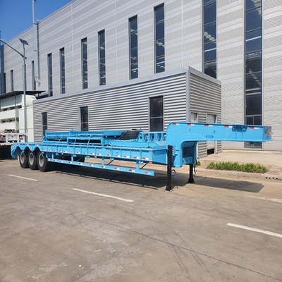 50 τόνους χαμηλόκρεμα Semi Truck χαμηλόκρεμα Trailers για βαρύ εξοπλισμό σε προσιτές τιμές