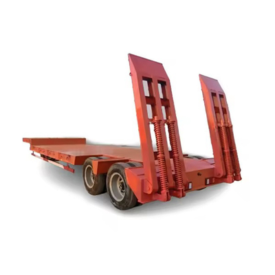 40ft 60ft Semi Trailer Lowbed με μακρύ λαιμό και τρεις γραμμές έξι άξονες Latest Version