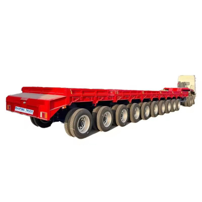 Cimc 2/3/4 Άξονες 40FT Κωνσταντίνος Flat Bed Truck Semi-Trailers Twist Lock και βαλβίδες φρένων Wabco