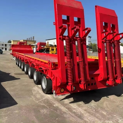 13 τόνων οξυγόνο Lowboy Semi Trailers με Dolly 3 4 5 οξυγόνο 80 τόνων οξυγόνο Semi Truck Trailer από χάλυβα