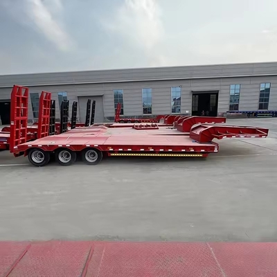 80 τόνων 4 άξονας Semi-Truck Trailer Semi-Trailer με εξατομικευμένη προσαρμογή