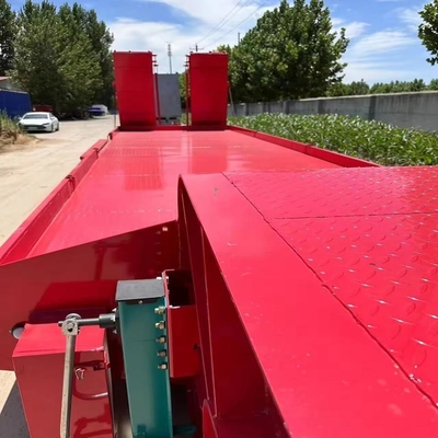 40 FT επίπεδη μισό χαμηλό κρεβάτι φορτωτή γάντζο επιφάνειας μεταφοράς ρυμουλκούμενο με πέλμα 1820mm επίπεδο