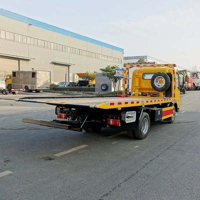 4 τόνους 5 τόνων και 6 τόνων Wrecker Body Flatbed Platform Wrecker Truck