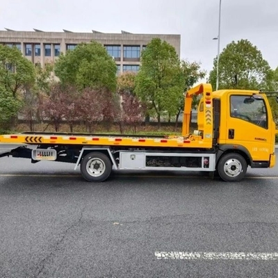 Ιαπωνία I-Suzu Wrecker ρυμουλκούμενο φορτηγό τηλεχειριστήριο υδραυλικό Roll Back Flatbed 4X2 6 τροχούς