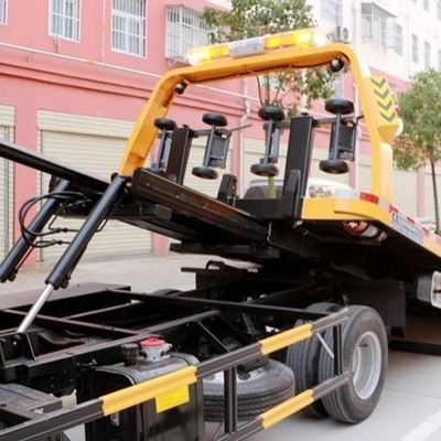 Ιαπωνία I-Suzu Wrecker ρυμουλκούμενο φορτηγό τηλεχειριστήριο υδραυλικό Roll Back Flatbed 4X2 6 τροχούς