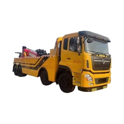 4X2 Flat Bed Recovery Truck για μεταφορά οχημάτων Προσαρμόσιμο κινέζικο ρυμουλκούμενο