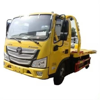 4X2 Flat Bed Recovery Truck για μεταφορά οχημάτων Προσαρμόσιμο κινέζικο ρυμουλκούμενο