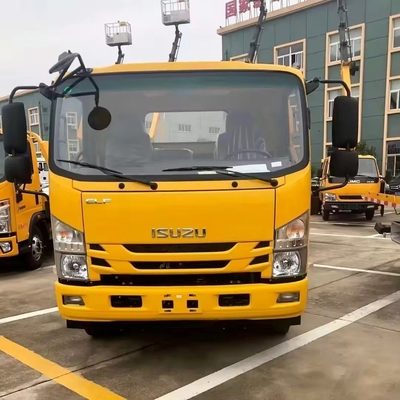 Qing Ling 4*2 Low Angle Full Land Flatbed Tow Truck Wrecker για τεχνική υποστήριξη σε απευθείας σύνδεση