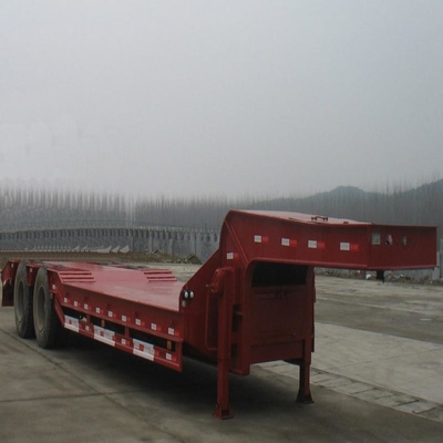 30t 40t 50t 2 3 άξονες Gooseneck χαμηλό κρεβάτι ημιτελόνι Mac Pherson τύπου συστήματα αναστολής