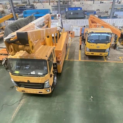 EHL9400Z 4X2 Βάση τροχών 3800mm Υψόμετρο ανύψωσης 26 μέτρα Τηλεσκοπικό όχημα αεροπορικής εργασίας