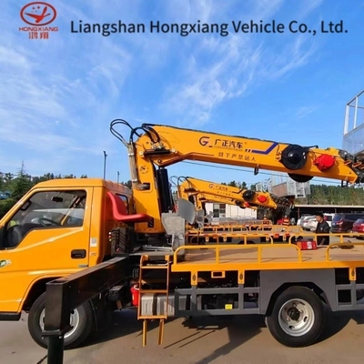Δραστηριώδης πλατφόρμα υψηλού υψόμετρου Dongfeng 16m Aerial Truck Crane Truck με κινητήρα Weichai