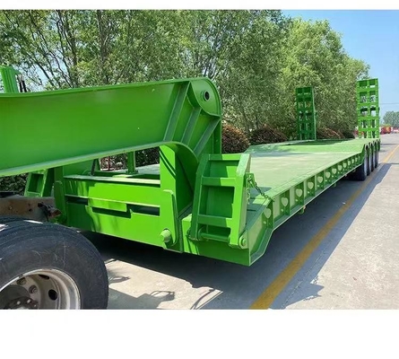 50 τόνων Green Loader Truck Trailer 3 4-Axis Προσαρμογή 1 έτος Υπηρεσία μετά την πώληση
