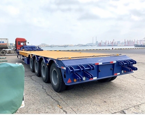 EHL9400L 4 άξονες χαμηλό υπόστεγο χαμηλό επίπεδο ημικυριό για μεταφορά ελαφρών φορτίων