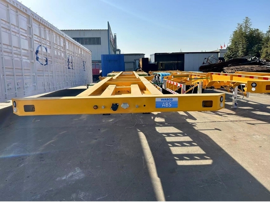 Μεσαίου μεγέθους 2/3 άξονες 20FT 40FT 40t Κωνσταντίνος ημιπροωθητήρας Σκελετός ημιπροωθητήρας φορτηγού
