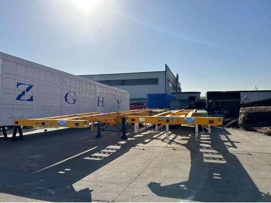 Μεσαίου μεγέθους 2/3 άξονες 20FT 40FT 40t Κωνσταντίνος ημιπροωθητήρας Σκελετός ημιπροωθητήρας φορτηγού