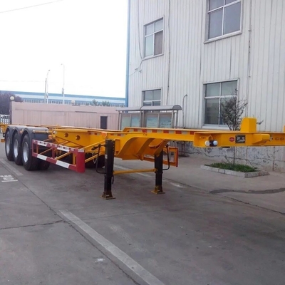20 πόδια σκελετό σασί Dump Semi-Relayer με λειτουργία ακινητοποίησης και 12 στροφή-κλειδί