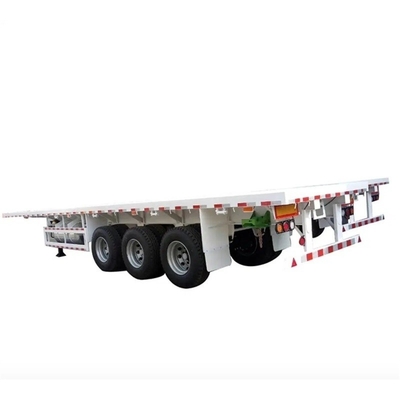 3 άξονες 40 FT Flatbed Skeleton Semi-Trailer για Semi-Truck Trailer και ανταγωνιστικό