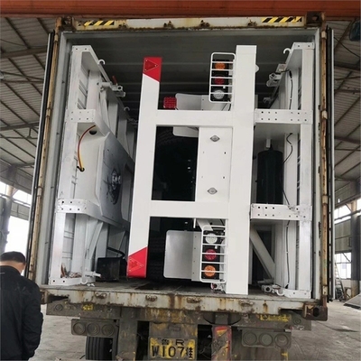 3 άξονες 40 FT Flatbed Skeleton Semi-Trailer για Semi-Truck Trailer και ανταγωνιστικό