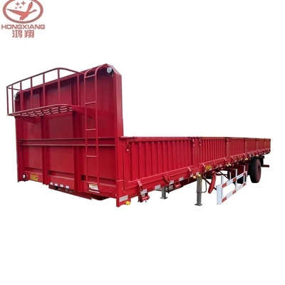 1820 mm Tread Van τύπου 3 Tri Axle Bulk Cargo 30t 50t Side Wall Fence Cargo Truck Trailers Εφοδιαστικό φορτηγό