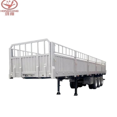 1820 mm Tread Van τύπου 3 Tri Axle Bulk Cargo 30t 50t Side Wall Fence Cargo Truck Trailers Εφοδιαστικό φορτηγό