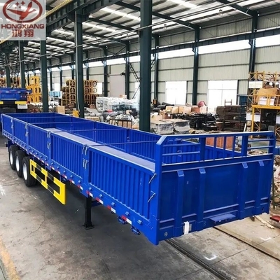 1820 mm Tread Van τύπου 3 Tri Axle Bulk Cargo 30t 50t Side Wall Fence Cargo Truck Trailers Εφοδιαστικό φορτηγό