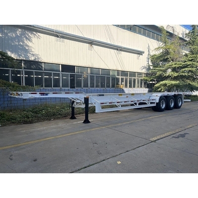 20-45FT Skeleton Container Semi-Trailer με γνωστούς άξονες και υψηλή χωρητικότητα φορτίου