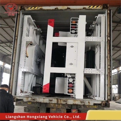20FT 40FT 40 Foot Skeleton Container Semi Truck Trailer με σύστημα πέδησης διπλής γραμμής