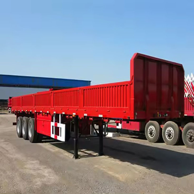 3 άξονες ημιφορτηγό ελκυστήρα EHL9400TPB μέγιστο ωφέλιμο φορτίο 28 τόνων χάλυβα χαμηλό κρεβάτι ημιφορτηγό