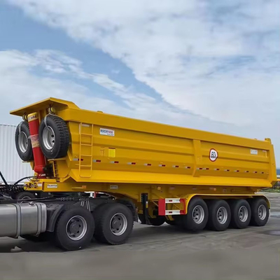 EHL9400TPB 40FT Flatbed Semi-Trailer 2 3 Άξονα Συσκευαστή Ελαστικό Semi-Trailer Αριθμός 8.12.16