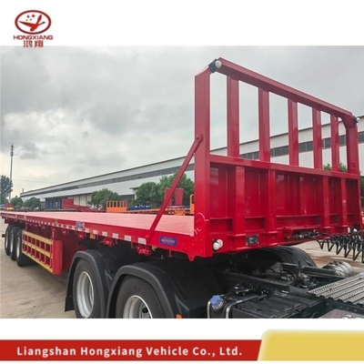 2 άξονες 40FT Κοντέινερ Semi Trailers με σύστημα πέδησης διπλής γραμμής και προσαρμογή