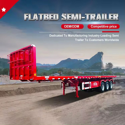 Σύστημα ανάρτησης τύπου Cross Arm Cimc Huajun Shipping Container Σκελετό ημικυριόδρομο