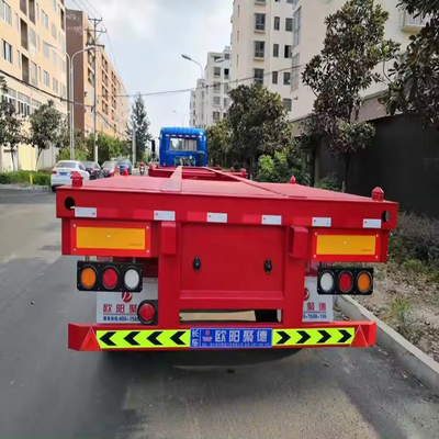 Σύστημα ανάρτησης τύπου Cross Arm Cimc Huajun Shipping Container Σκελετό ημικυριόδρομο