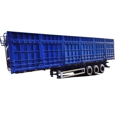3 άξονες 40-100 τόνων Box Semi-Trailer Όχι αυτο-dumping 1 έτος Υπηρεσία μετά την πώληση