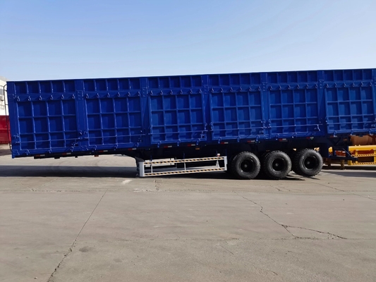 3 άξονες 40-100 τόνων Box Semi-Trailer Όχι αυτο-dumping 1 έτος Υπηρεσία μετά την πώληση