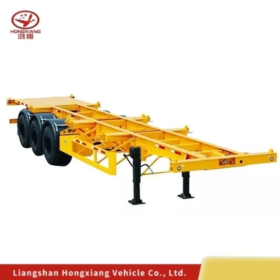 Άμεση πώληση 20/40FT Skeleton Semi-Trailer Εφοδιασμένο με σύστημα αντιμπλοκάρισμα ABS