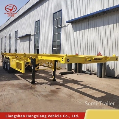 Συσκευή 40/45FT Skeleton Skel Semi Trailer με αριθμό ελαστικού 8/12/16 και 5,5 τόνους