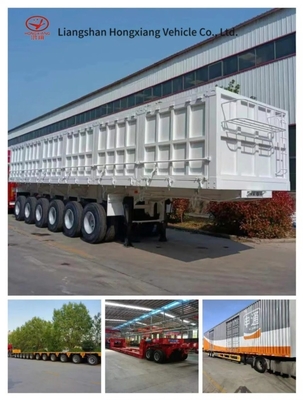 13750*2550*3650 βαρύ φορτίο 3-άξονες ψυγείο Van Semi-Relayer για 45ft δοχεία