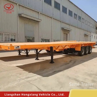 20-80 τόνους 2 3 4 άξονες Σκελετό 20FT 40FT 45FT Κωντέινερ Ημιπροκατασκευή με 1820mm πέλμα