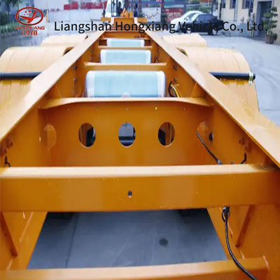 40FT Tri-Axle Container Skeleton Semitrailer Προσαρμογή για τη μεταφορά εμπορευματοκιβωτίων
