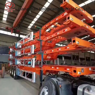 1820 mm Semi-trailer τύπου σκελετού με πολυσύνδεση