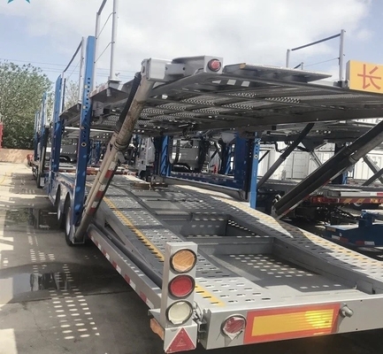 EHL9400Z 2 άξονα διπλό κατάστρωμα ρυμουλκούμενο μεταφοράς αυτοκινήτων ημιρυμουλκούμενο με πέλμα 1820 mm