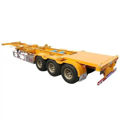 Ατσάλι Tandem Axles Skeleton Superlink Semi Trailer για μεταφορά εμπορευματοκιβωτίων 20ft και 40ft