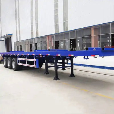 Ατσάλι Tandem Axles Skeleton Superlink Semi Trailer για μεταφορά εμπορευματοκιβωτίων 20ft και 40ft