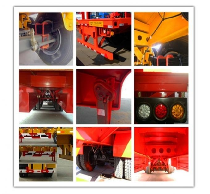 China′s New 3-Axis Fruit and Vegetable Livestock Semi-Trailer Pile Fence Dry Semi-Trailer